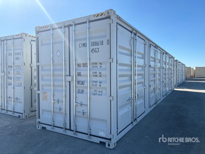 2025 40 ft High Cube Multi-Door Contenedor de almacenamiento