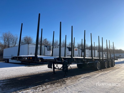 1997 Manac 48 ft Quad/A Log Trailer