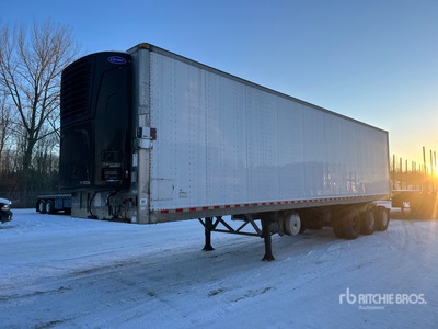 2013 Manac 40 ft x 102 in Super B-Train Lead Sliding Tri/A Multi -Temp Kühl-Anhänger