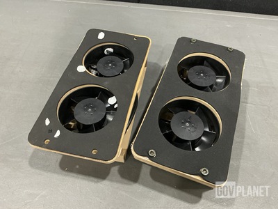 (4) BAE Systems R0080678 Extractor Fan Assemblies