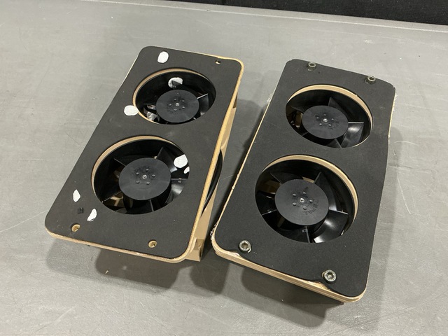 (4) BAE Systems R0080678 Extractor Fan Assemblies