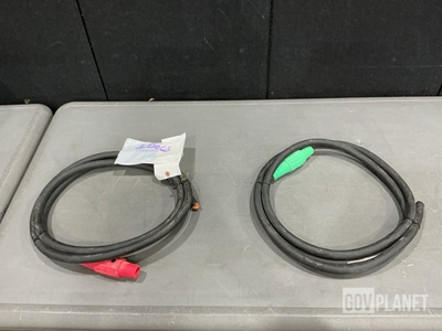 (5) Lex Products TS600F-10 Power Cable Assemblies