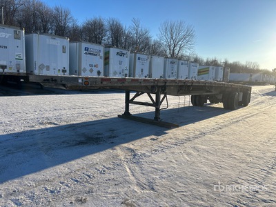 2002 Reitnouer Maxmi 48 ft T/A Flatbed Trailer