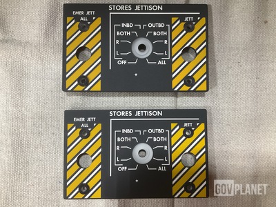 (12) Luminescent Systems 90-1311-1 Light Transmitting Indicating Panels