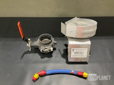 (2) Butterfly Valves, (7) Hose Assemblies, (1) Draft Inducer & Assorted Items