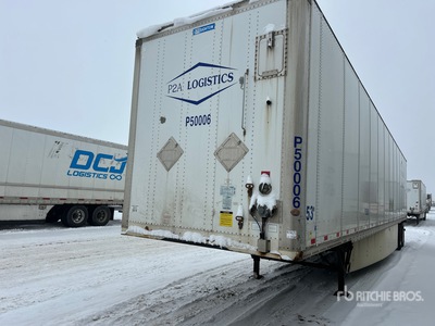 2014 Stoughton ZGPVW-535T-S-C-AR 53 ft x 102 in T/A Semi-remorque fourgon