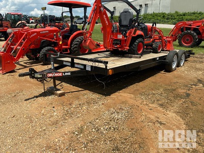 Orange Line TH70-20BK4AR2B 20 ft T/A Remorque pour équipement