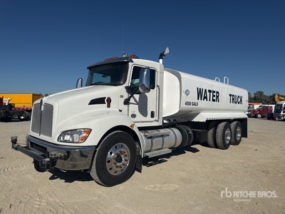 2019 Kenworth T370 4500 gal Water vrachtwagen