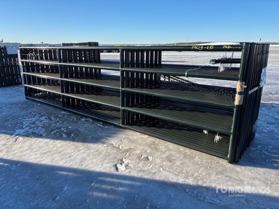 Quantity of (16) 2024 BYT MRG160 16 ft x 4 ft Magnum Ranch Livestock Gate (Unused)