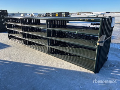 Quantity of (16) 2024 BYT MRG160 16 ft x 4 ft Magnum Ranch Livestock Gate (Unused)