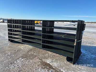 Quantity of (24) 2025 BYT PNL166 16 ft x 5 ft 6 in Livestock Panel (Unused)