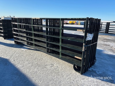 Quantity of (24) 2025 BYT PNL166 16 ft x 5 ft 6 in Livestock Panel (Unused)