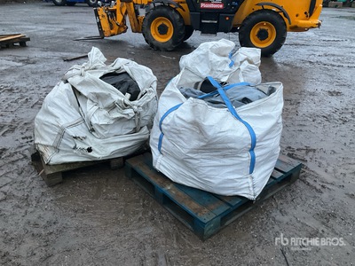 Quantity of (3) Pallets of Plastic Drain Pipe Fittings