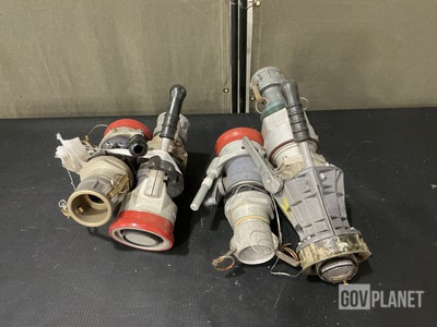 (4) Assorted Fuel & Oil Servicing Nozzles