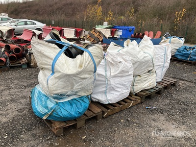 Quantity of (4) Pallets of Plastic Pipe Fittings