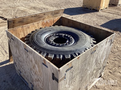 (2) Michelin 16.00R20 Tires w/Wheels