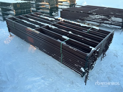 Quantity of (12) 2025 BYT HDALYPNL12 12 ft Alley Vee Paneel (Unused)