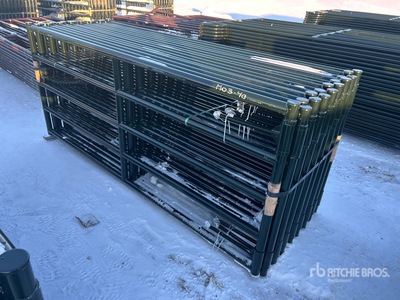 Quantity of (16) 2024 BYT MRG100 9 ft 6 in x 4 ft Steel Magnum Ranch Puerta de ganado (Unused)
