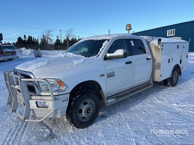 2017 Ram 3500 4x4 Crew Cab Service Truck