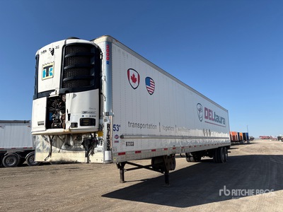 2018 Utility 3000R 53 ft x 102 in T/A Refrigerated Trailer