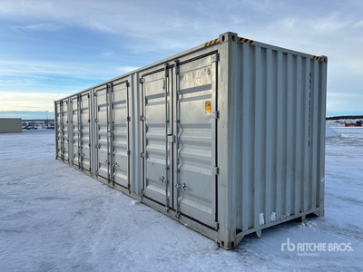 2025 40 ft High Cube Multi-Door Storage Container