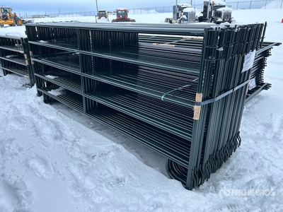 Quantity of (24) 2025 BYT RP120 12 ft Ranch Panel para ganado (Unused)