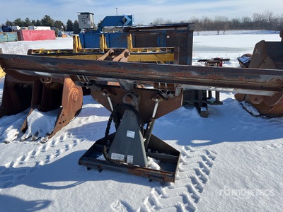 Chasse-neige pour chargeuse à différentiel
