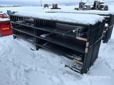 Quantity of (24) 2025 BYT RG12 12 ft x 4 ft Steel Ranch Puerta de ganado (Unused)