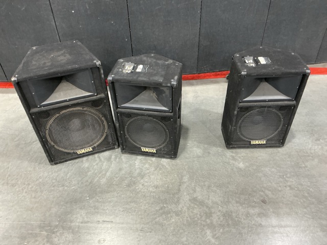 (10) Assorted Yamaha Speakers