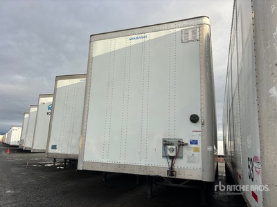 2024 Wabash DVHDHPC 53 ft x 102 in T/A Rimorchio furgonato