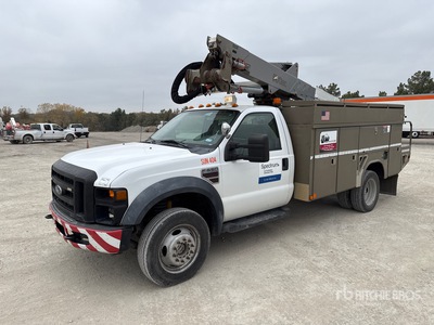 Altec 37 ft on 2008 Ford F-550 4x4 Bucket Truck