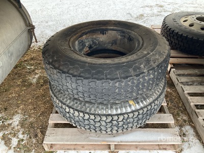 Quantity of (2) 10.00-20 Pneus