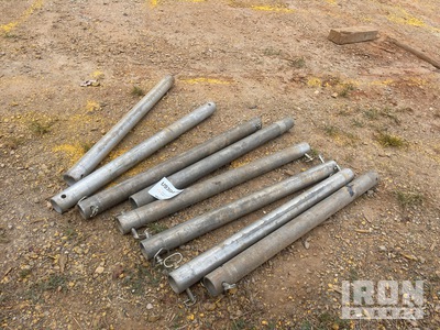 Quantity of (8) 42 in ULSHR Aluminum Trench Box Spreaders