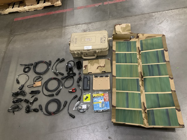 (4) Iris Technology Spaces II Solar Portable Communications Energy Systems