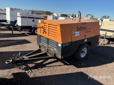 2013 Sullivan D0210PHJD 185 cfm Mobile Air Compressor