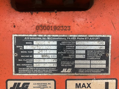 2014 JLG 400S 4WD Diesel 4WD Diesel Telescopic Boom Lift