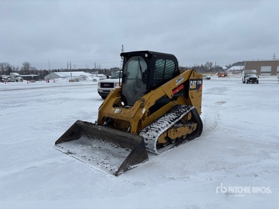 2016 Cat 279D Two-Speed Chargeuse sur rails compacte