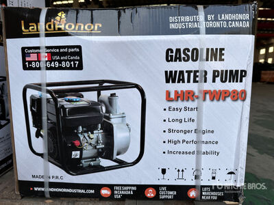 Quantity of (3) 2025 Landhonor LHR-TWP80 Pompe à eau (Unused)