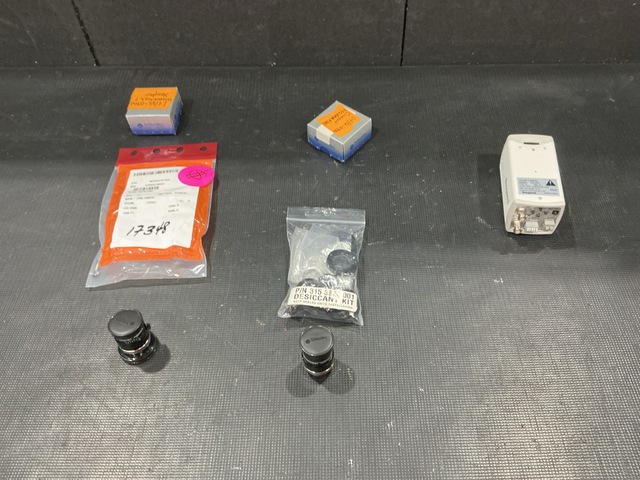 (1) Industrial Lens, (1) Color Camera & Assorted Items