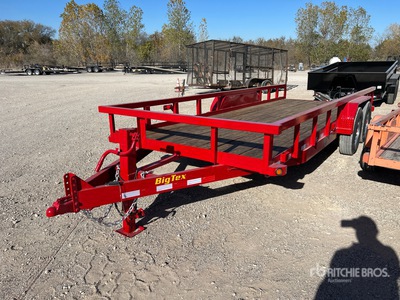 2021 Big Tex 20 ft T/A Remorque utilitaire