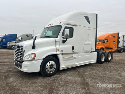 2018 Freightliner Cascadia 125 6x4 T/A Sleeper Truck Tractor