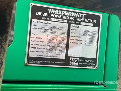 Whisperwatt DCA25SSIU4F Generatore