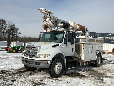 Altec DM47BBC on 2013 International 4300 Digger Derrick Truck
