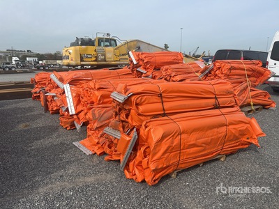 Quantity of (5) Pallets of Floating Barriers