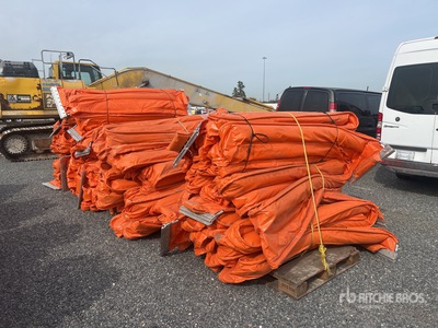 Quantity of (5) Pallets of Floating Barriers