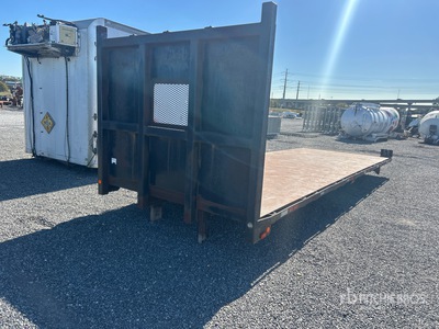 24 ft Caja Plataforma para Camión