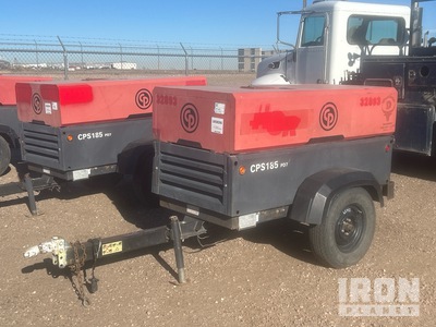 2013 Chicago Pneumatic CPS185 PD7 185 cfm Mobile Luchtcompressor