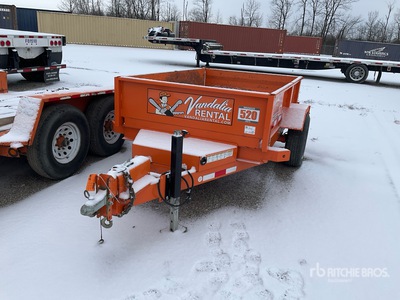 2021 Towmaster T-5HD 10 ft S/A Dump Utility Trailer