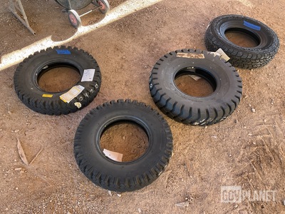 (2) STA 7.00-15, (1) STA 8.25-15 & (1) Mastercraft L235/85R16 Tires