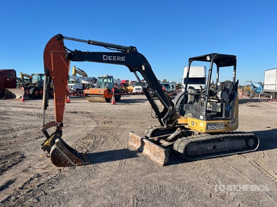 2016 John Deere 50G Mini Excavator